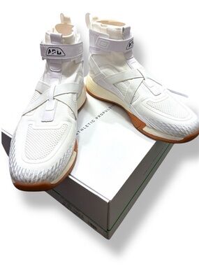 👟 APL SF Athletic Propulsion Labs High-Top Sneakers White Gum Sole Size 15 NIB